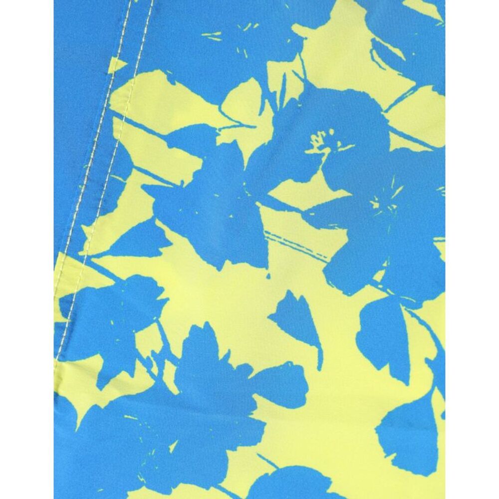 Dsquared² Blue Yellow Floral Boxer Shorts Beachwear Men's Swimwear